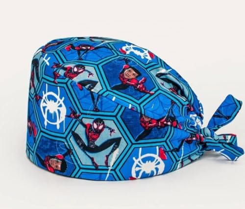 Gorro Quirúrgico de Spiderman, gorro de...