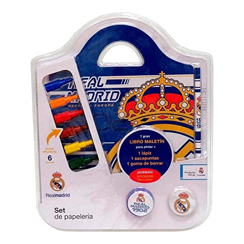REAL MADRID CF - Set de Papelería, con...