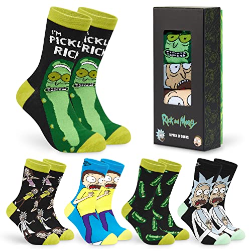 Rick and Morty Calcetines Hombre...