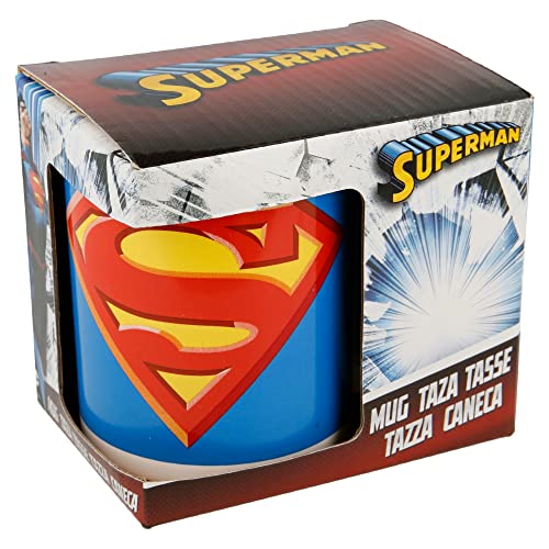 TAZA CERAMICA 325 ML CON CAJA | SUPERMAN...