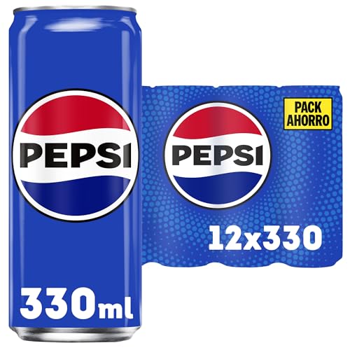 Pepsi Refresco de cola - Paquete de 12 x...