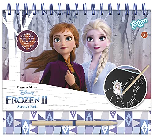Totum- Disney Frozen II Scratch Book...