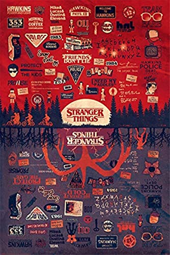 Stranger Things Póster, multicolor, 61...