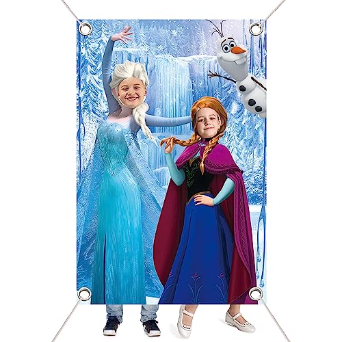 Foto Prop Tela de Fiesta Frozen...