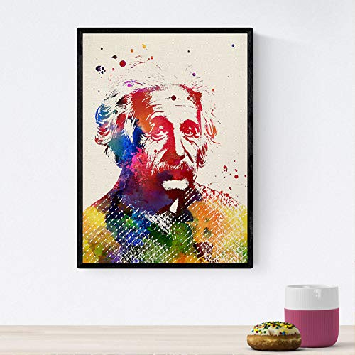 Nacnic Poster de Albert Einstein con...