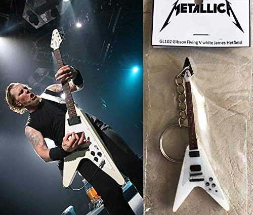 Keychain Guitarra Gibson Flying V James...