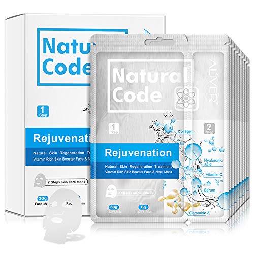 5 Paquete Mascarillas Hidratantes Facial...