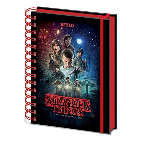 Stranger Things - Cuaderno de notas con...