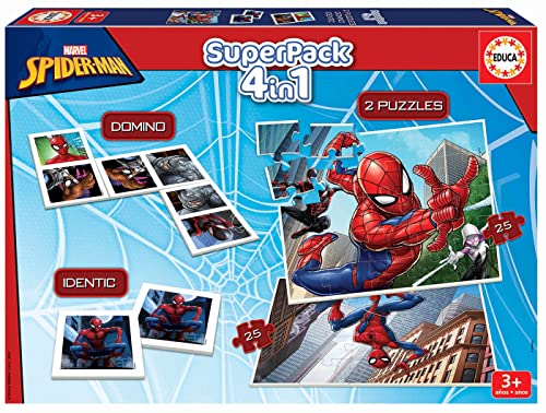 Educa - Superpack Spiderman Múltiples...