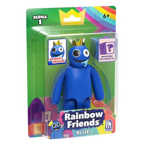 Rainbow Friends Figura de acción azul...