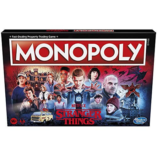 Hasbro Gaming Monopoly: Netflix Stranger...