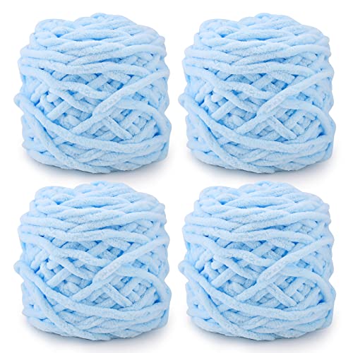 Hilo de lana para tejer 4 x 100 g Hilo...