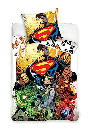 Superman Ropa de cama 140 x 200 cm...