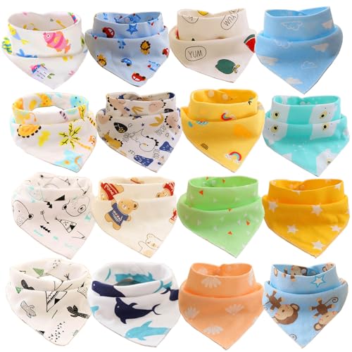 SLOSH 16 Baberos Bebe Bandanas Bufanda...