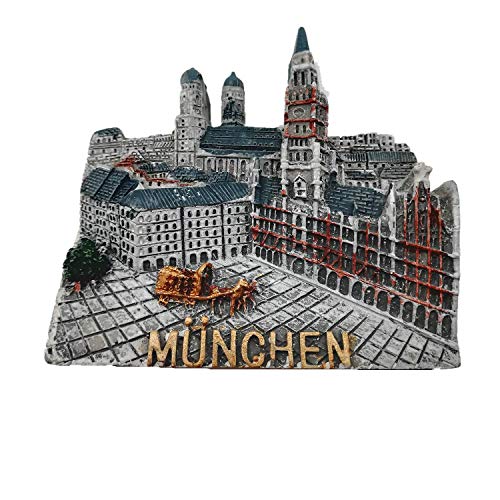 Munchen Germany - Imán para nevera 3D...