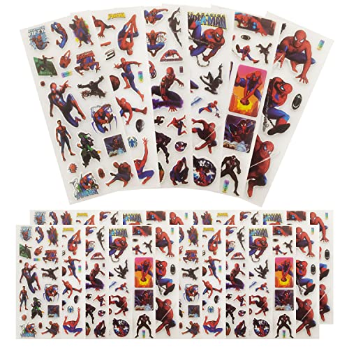 Spiderman Pegatinas para Niños 400+ 3D...