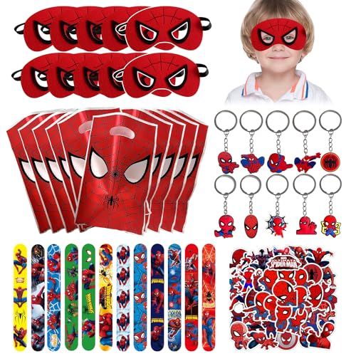 77 Piezas piñata spiderma,10 Máscaras...