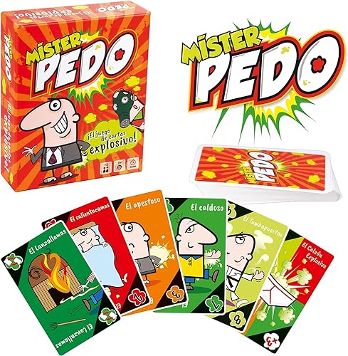Juego De Cartas Mr Pedo - Juegos De Mesa...