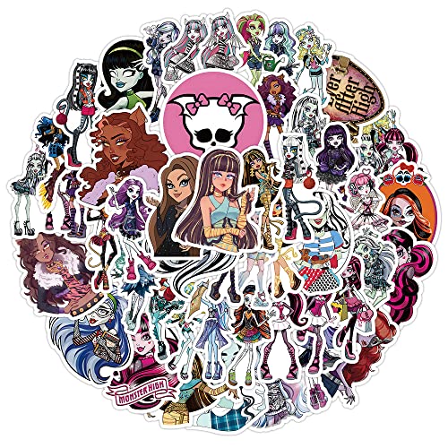 50 Piezas de Pegatinas de Monster...