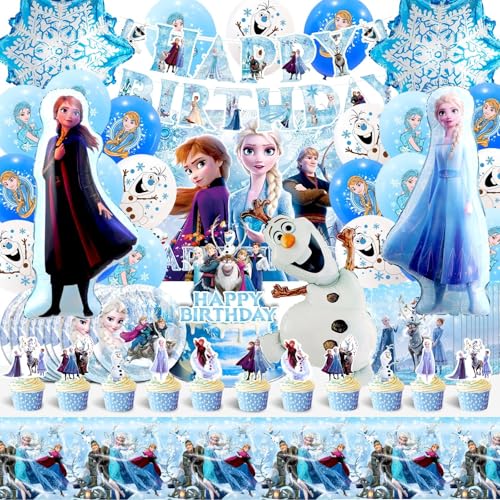 Decoración Cumpleaños Elsa Froze,...