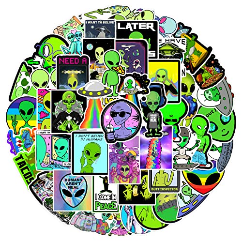 Alien Pegatinas 50PCS Pegatinas de...