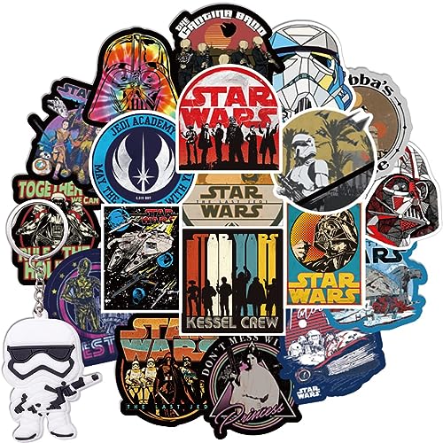 Pegatinas de Star Wars-Tomicy 108 Hojas...