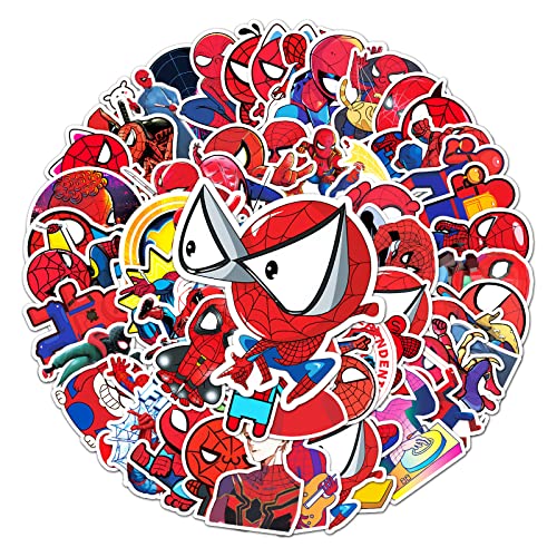 50 pegatinas de Spiderman, pegatinas de...