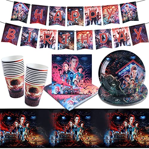 62 Pcs StrangerThing Vajilla...