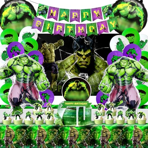 Globos Hulk Cumpleaños, Hulk Globos De...