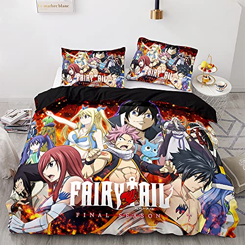 PTNQAZ Juego de funda de edredón de...