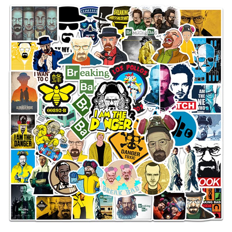 50 pegatinas Breaking Bad para ordenador...